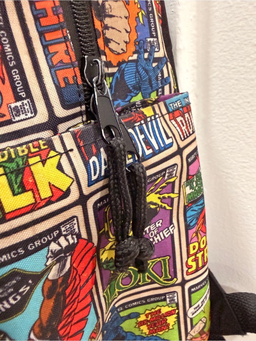 Marvel Comic Retro Collection Panel Multicolor Backpack - Marvel - Picture 9 of 10